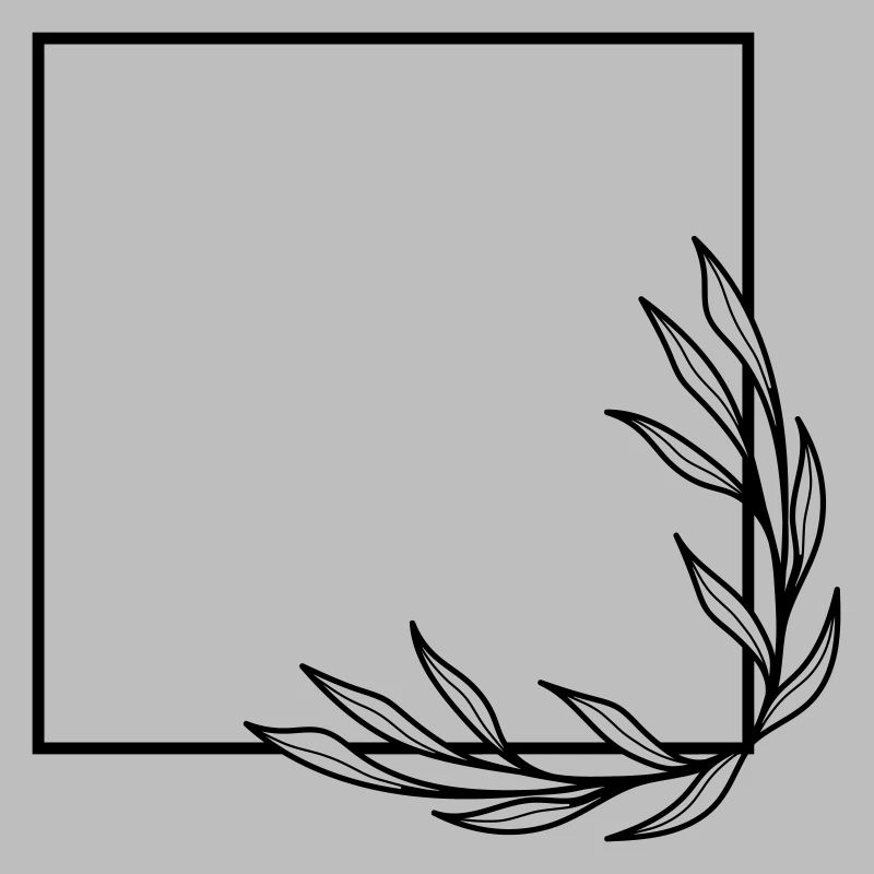 Willow leaf Boho Floral Wreath 6