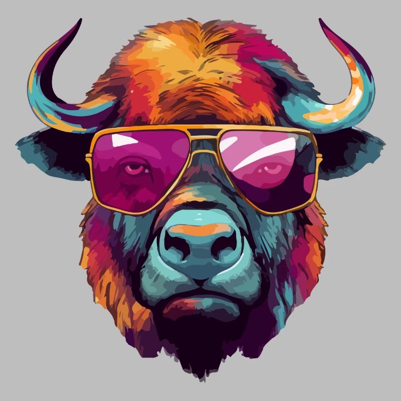 Bok le bison à lunettes