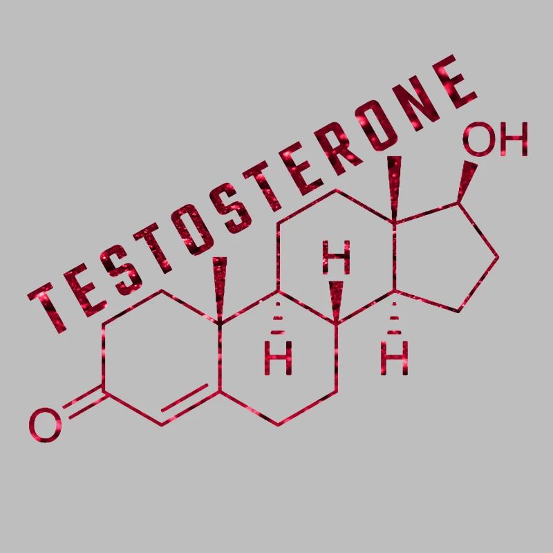 Testosteron-Molekül