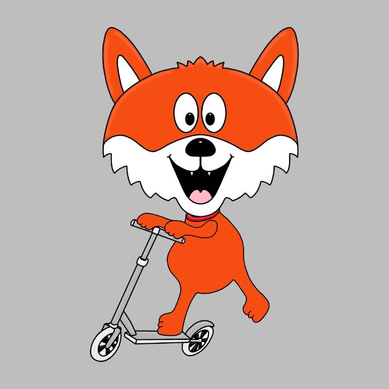 ROLLER - FUCHS - E-ROLLER - SCHLAUER FUCHS - TIER