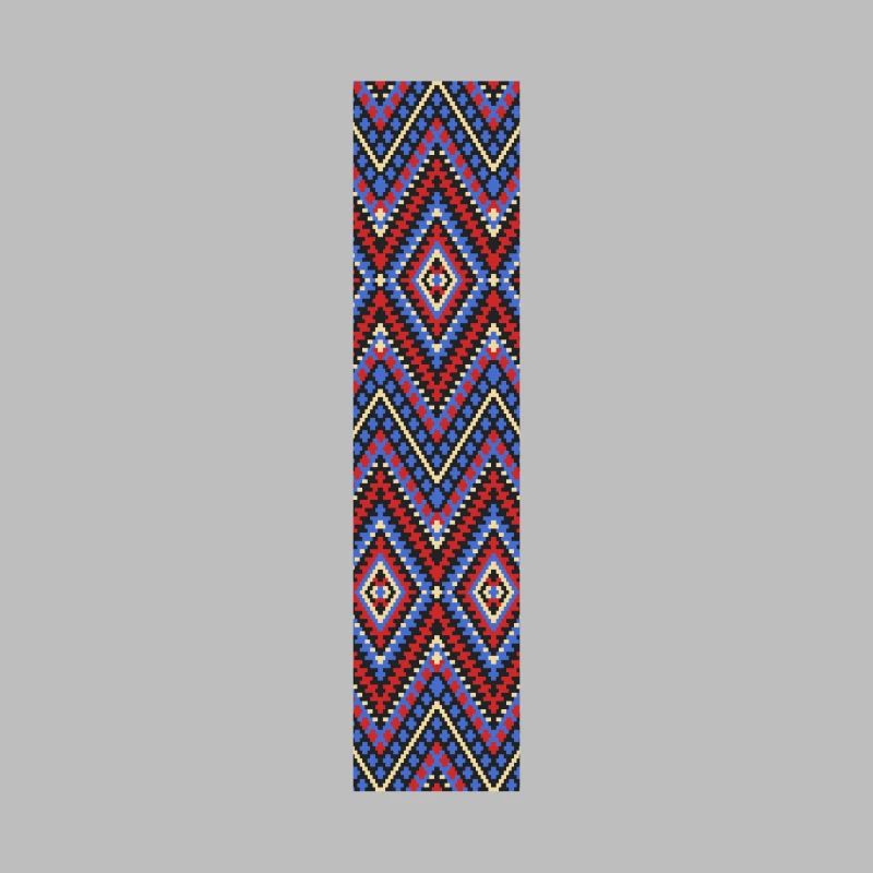 Monogram Letter I- geometric pattern
