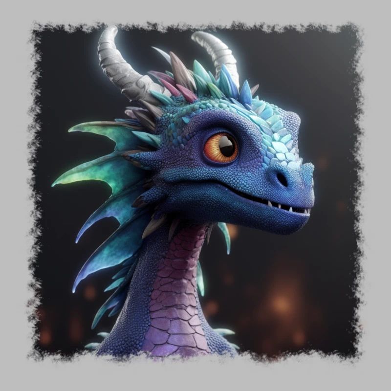 cooler Drache