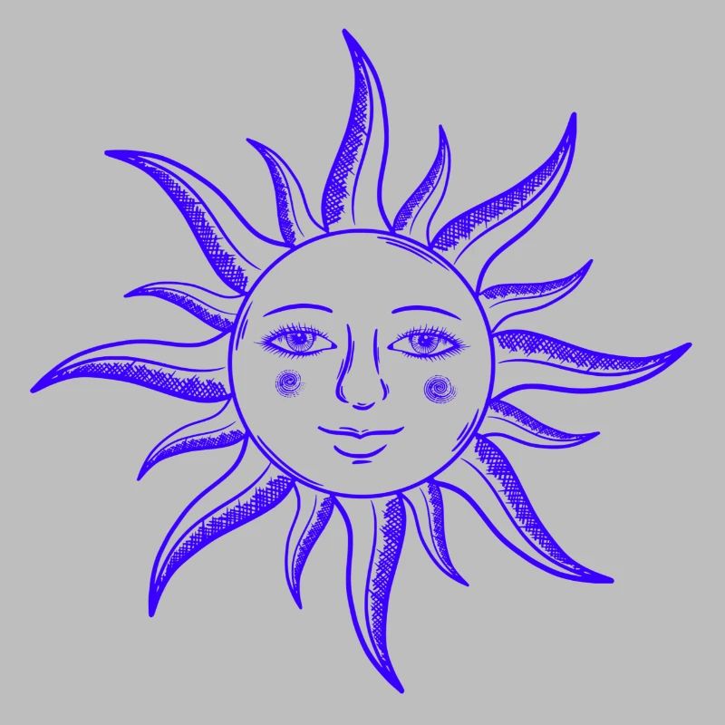 sun face sacred geometry yoga gift idea