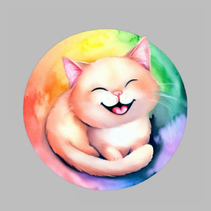 Regenbogenkatze