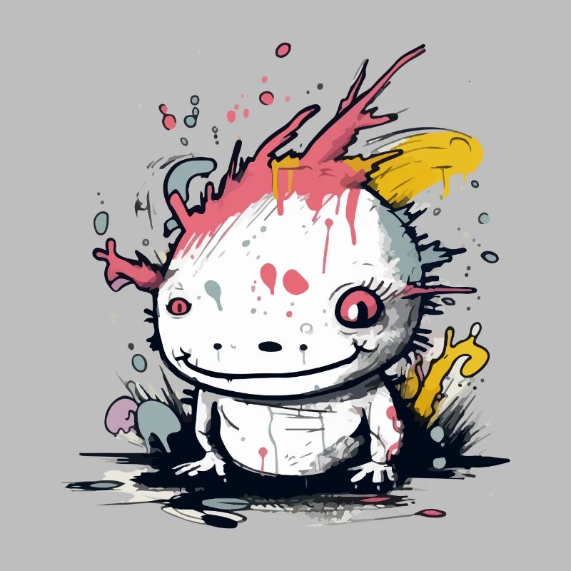 Miku the axolotl