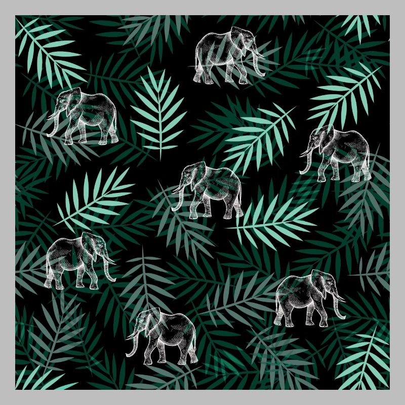 Elefanten-Muster Elephant Pattern