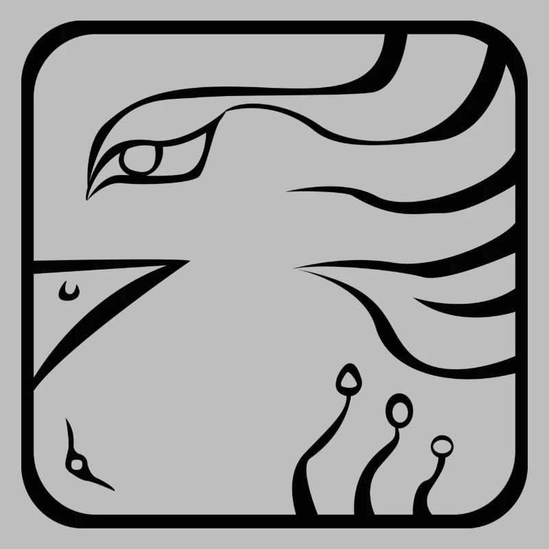 15 Kin Maya Eagle BLK