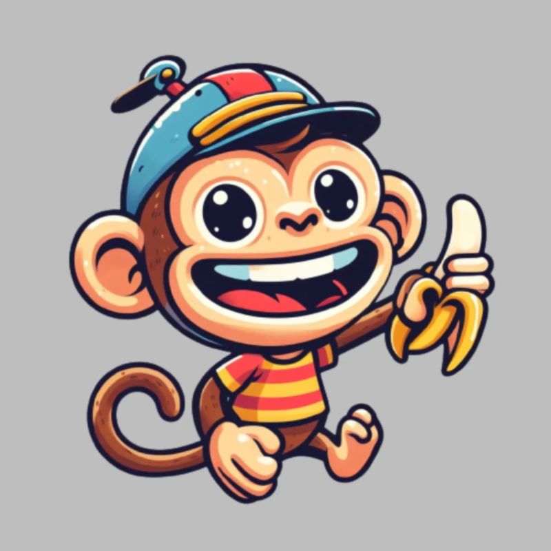 Cartoon Monkey 2