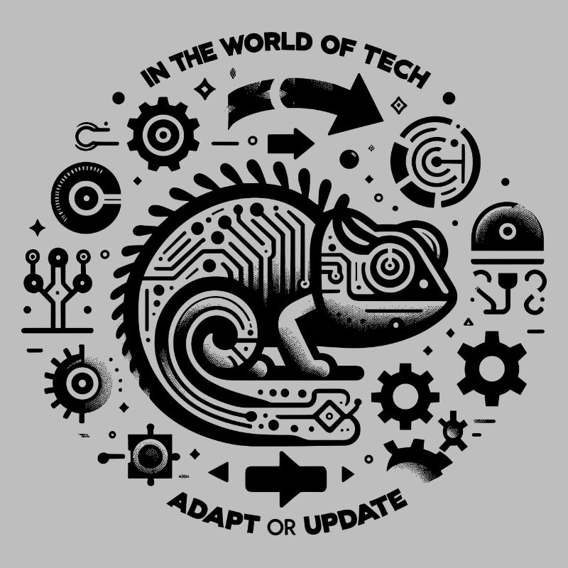 In der Welt der Technik anpassen oder aktualisieren