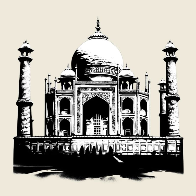 Monument du Taj Mahal à Agra