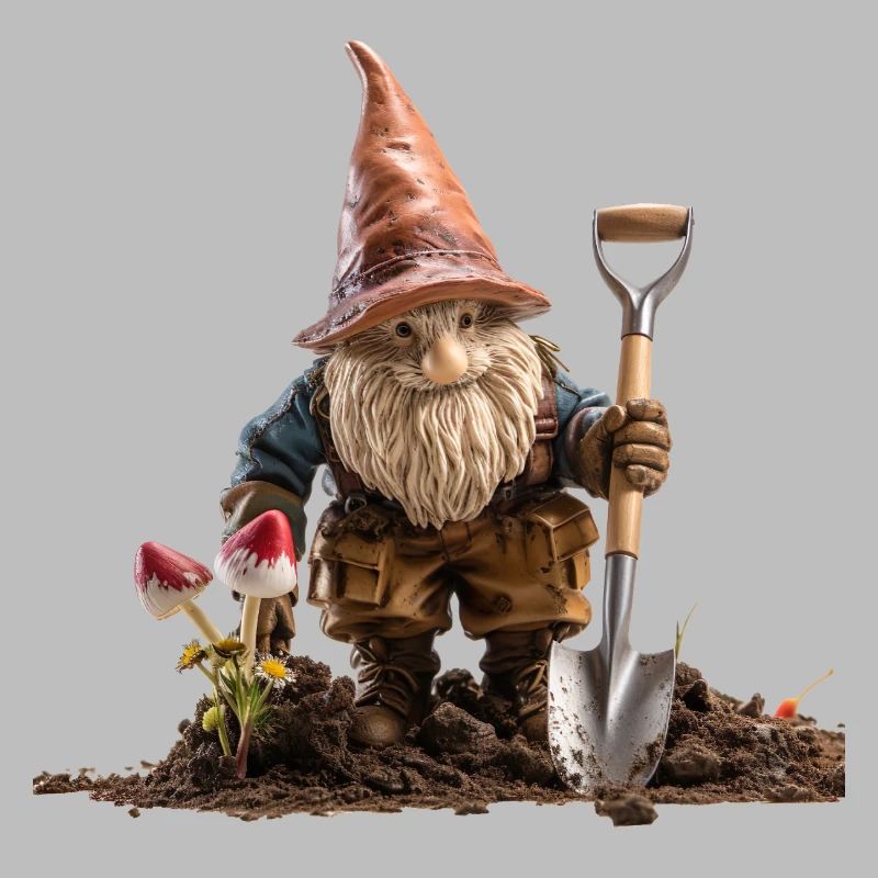 Humor im Garten mit Gartenzwerge