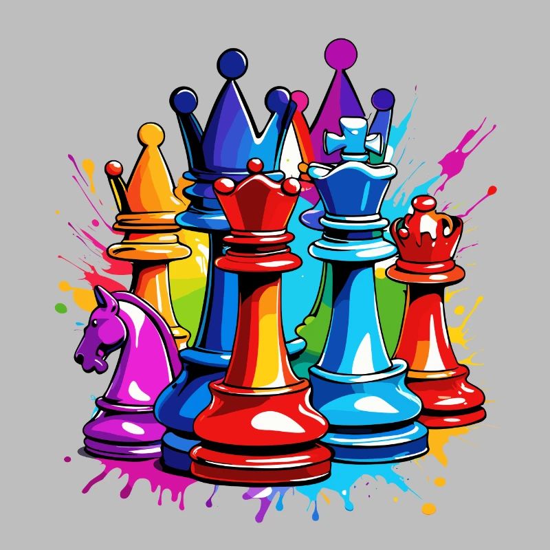 Chess / Pieces / Strategy / Brain Teaser / Nerd