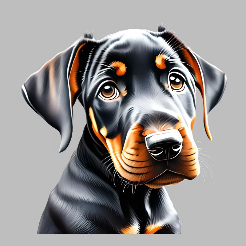 Dobermann Hund Dobermanntrainer Dobermannwelpe