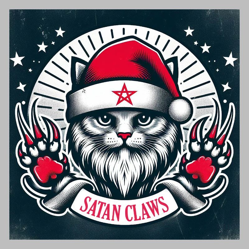 Griffes de Satan - Chat Père Noël