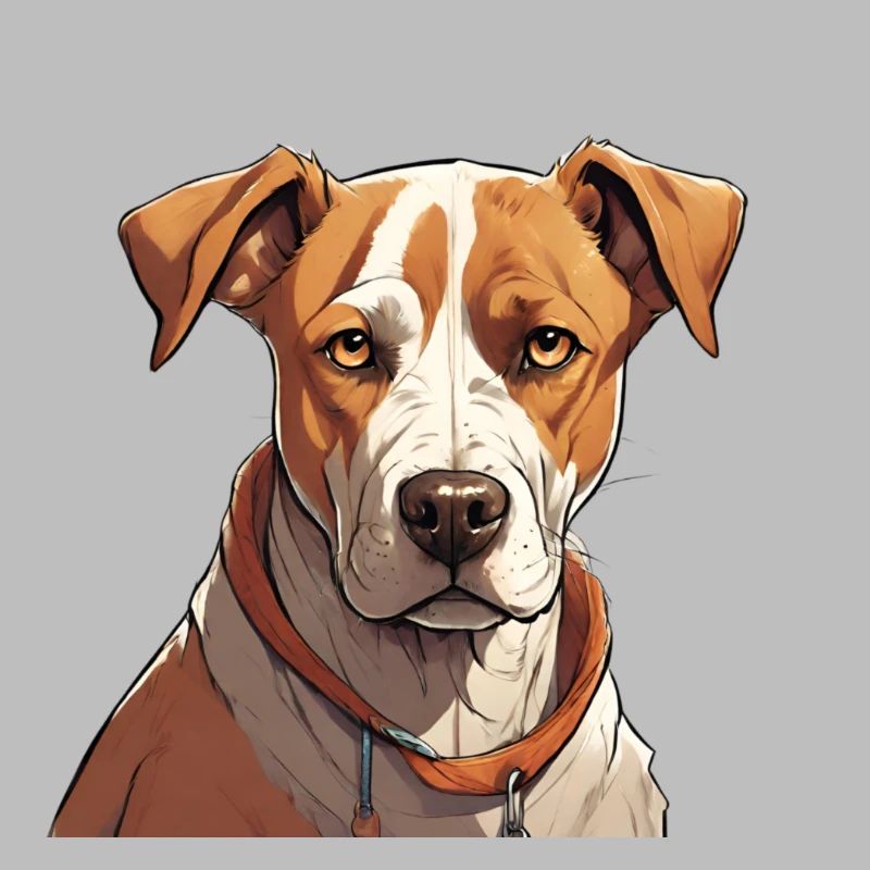 Fidèle compagnon Portrait Chien