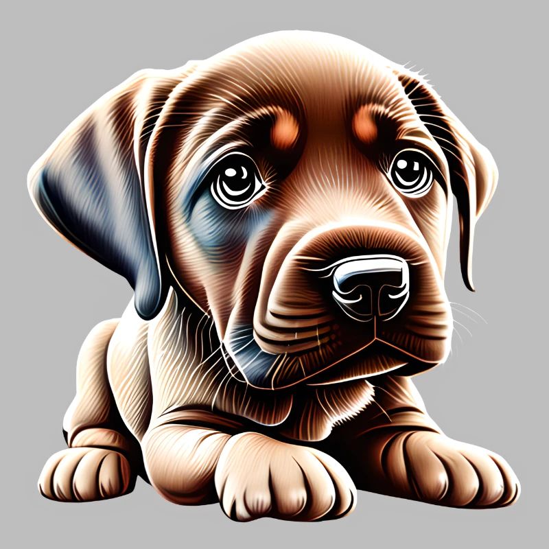 Labrador Propriétaire Chiot Labrador Retriever