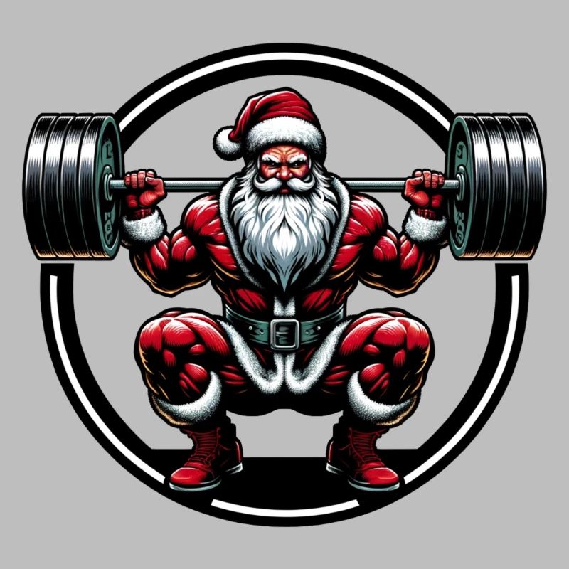 Squats Santa
