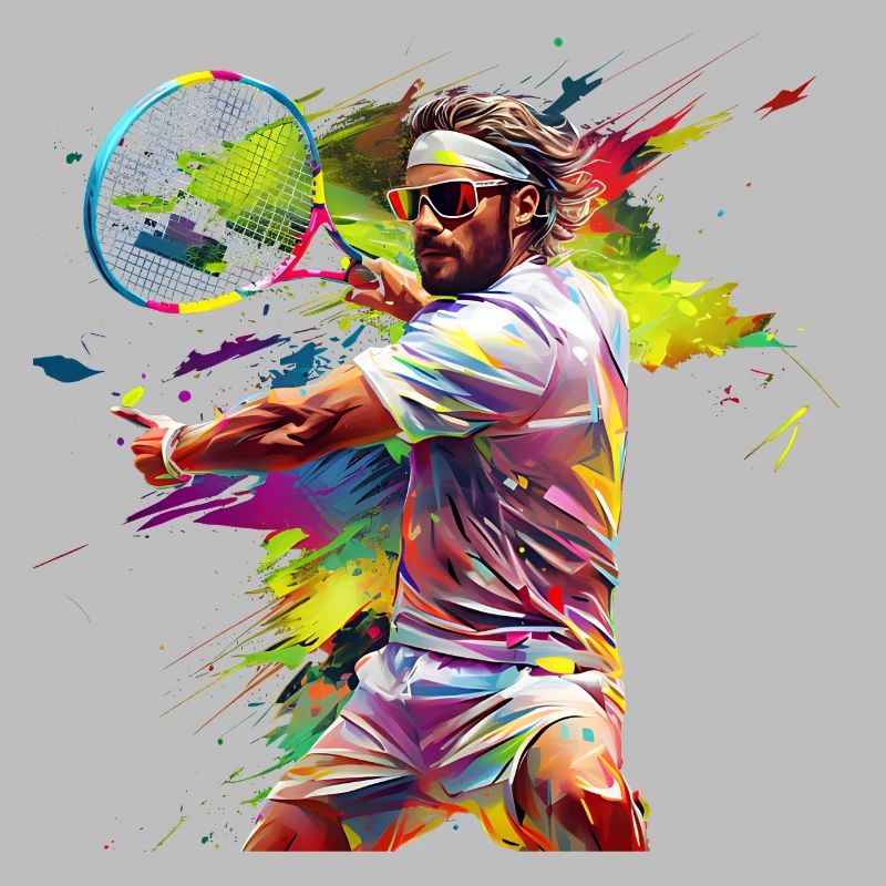 Tennis is a backstroke game