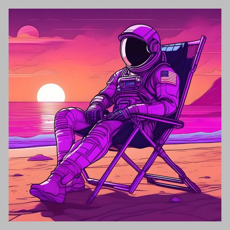 Astronaute sur Mars 1