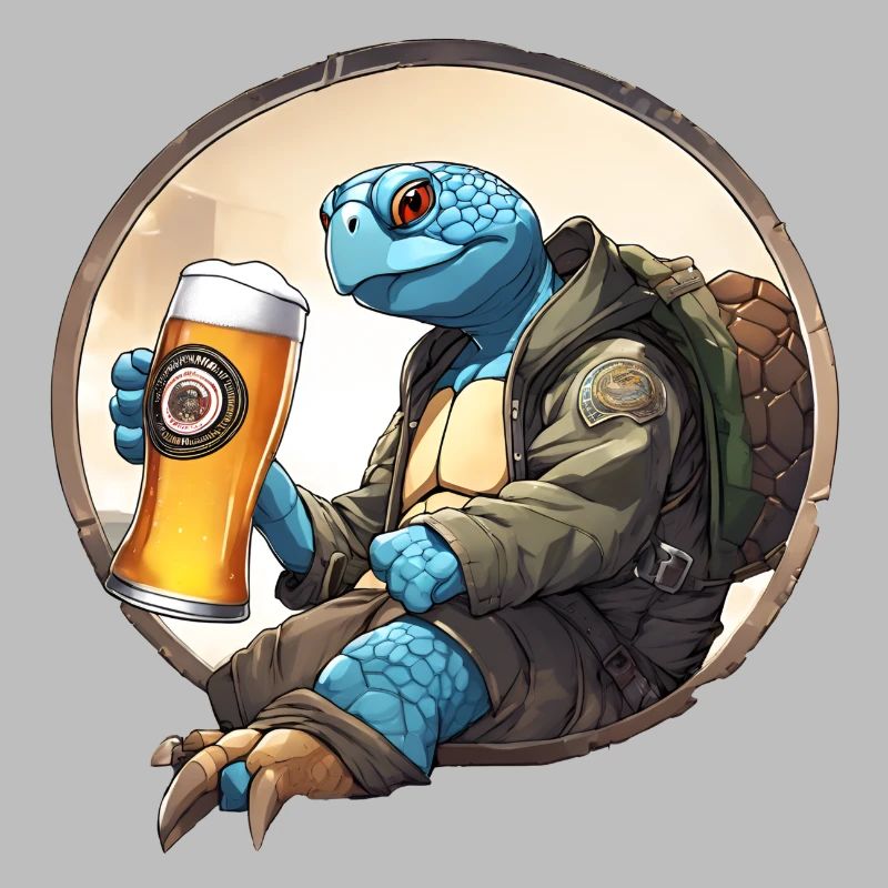 Turtle Cheers Tee : Style amusant !