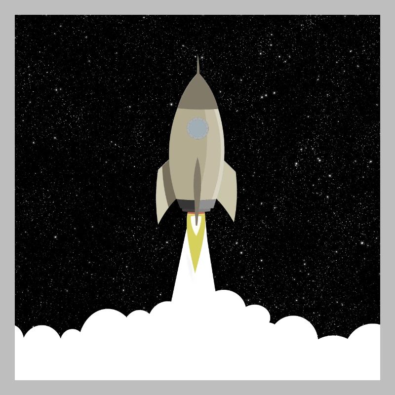 Rocket blast off