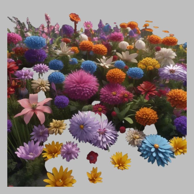 Bunte Blumen
