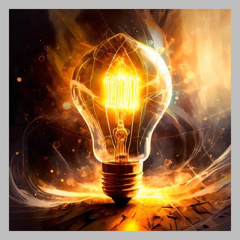 Firefly designed in incandescent