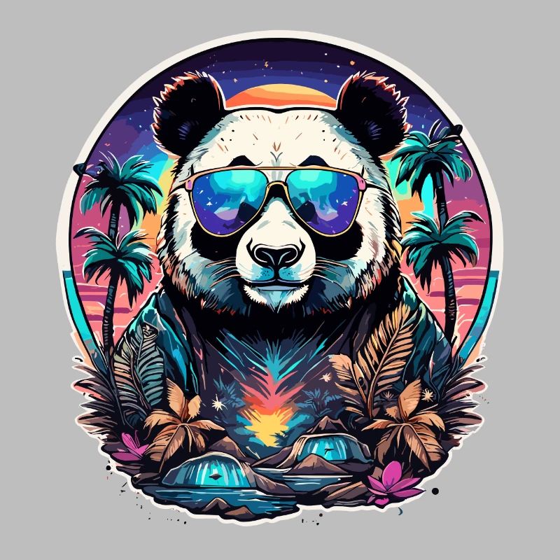 Tattoo / Tier / Kunst / cool / Comic / Panda