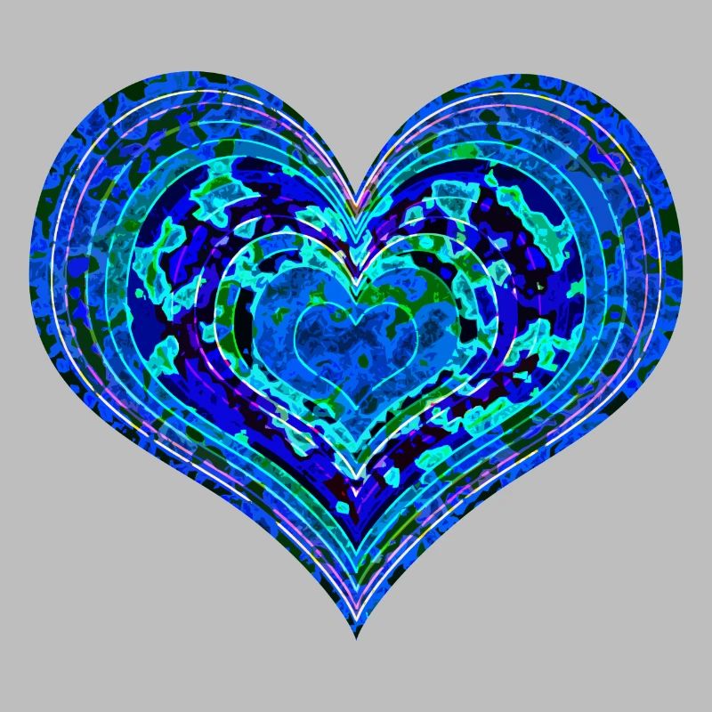 coeur psychédélique
