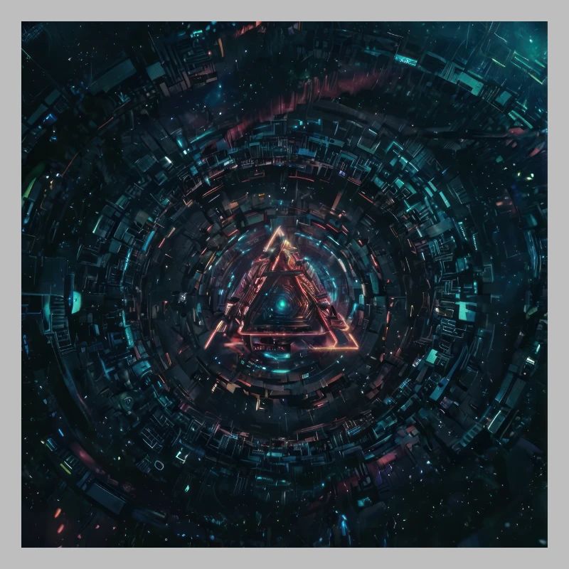 Triangle abstrait