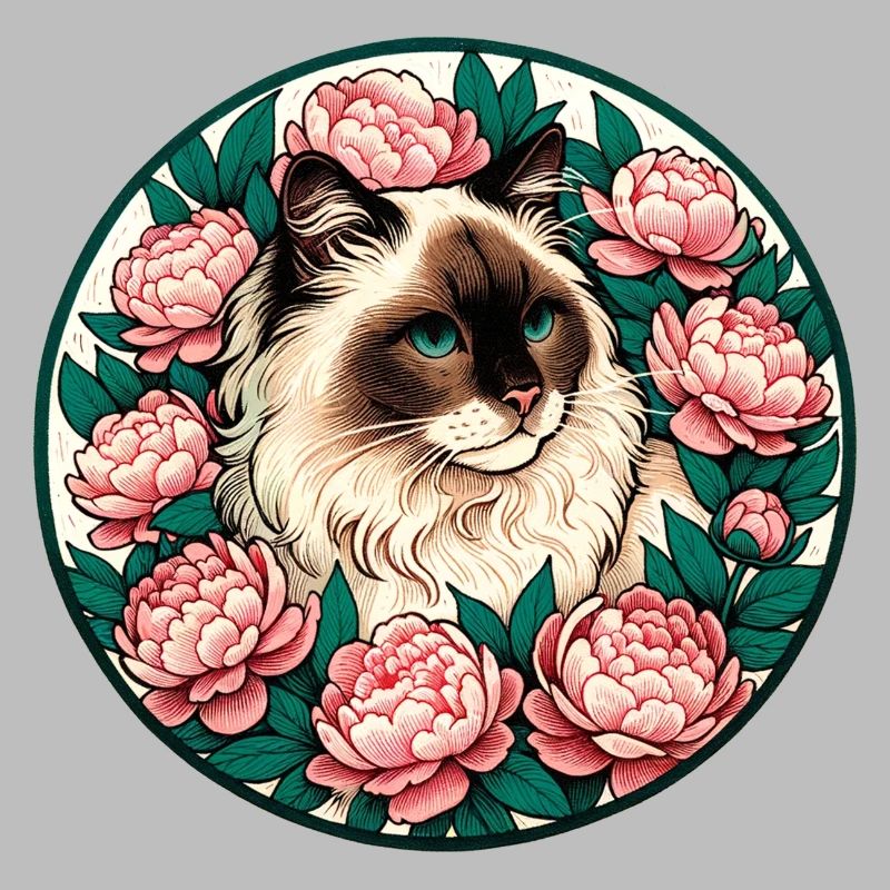Chat de race Ragdoll