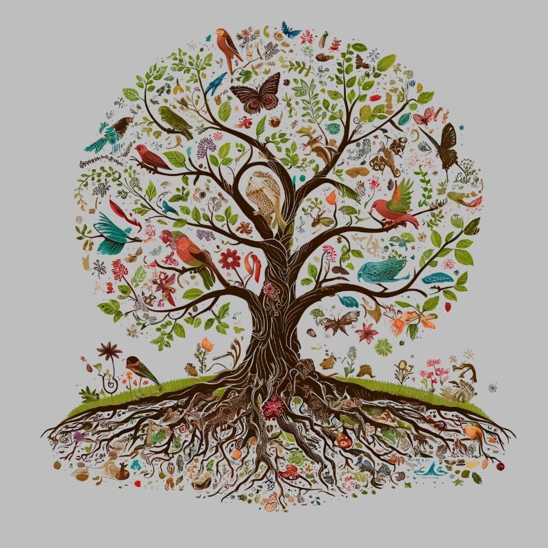 Lebendiger Lebensbaum