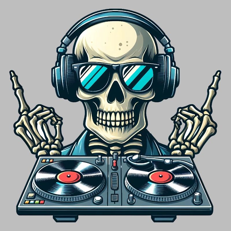 Squelette de DJ