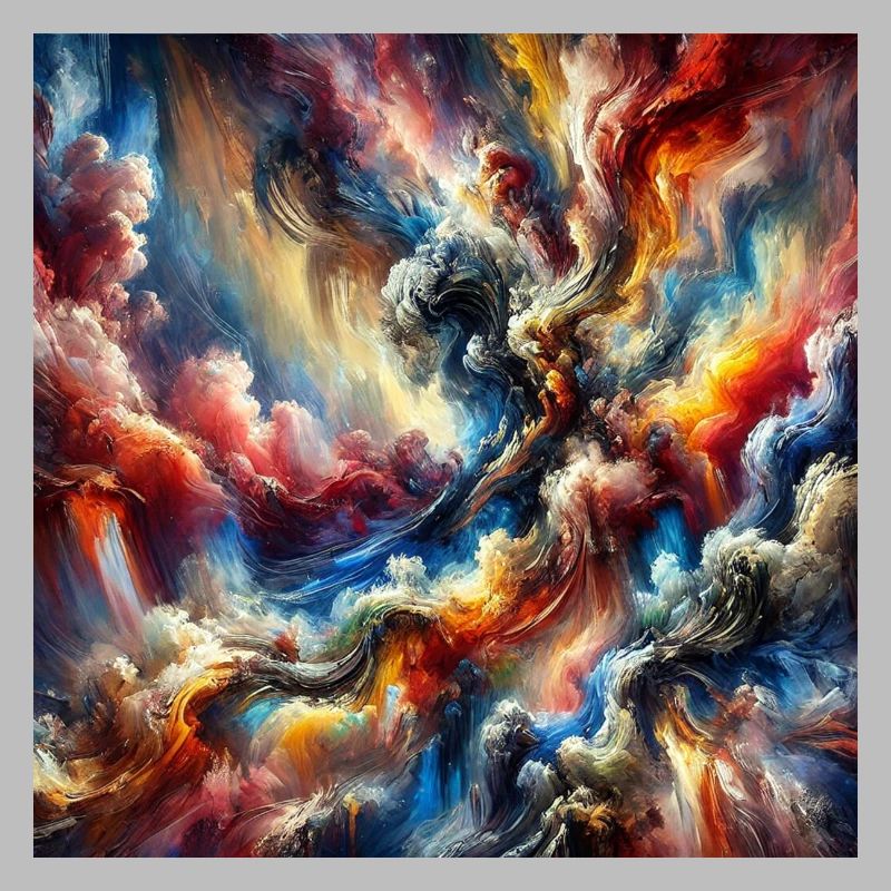 Epic Symphony - Abstract Painting