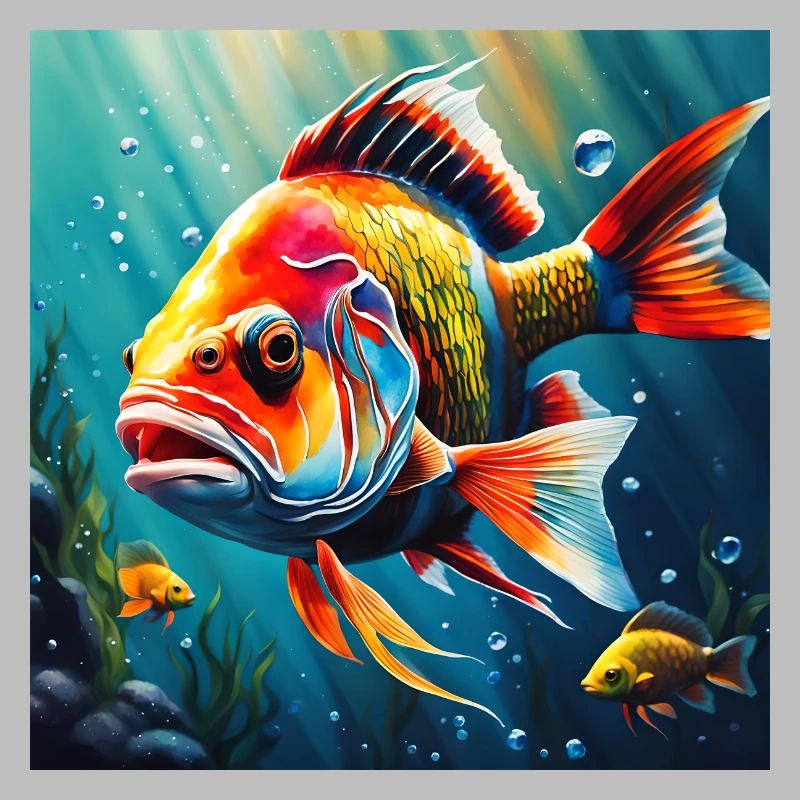 Fish colored