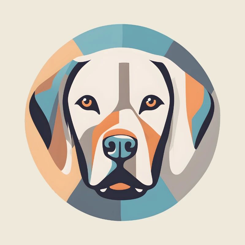 Geometric Labrador