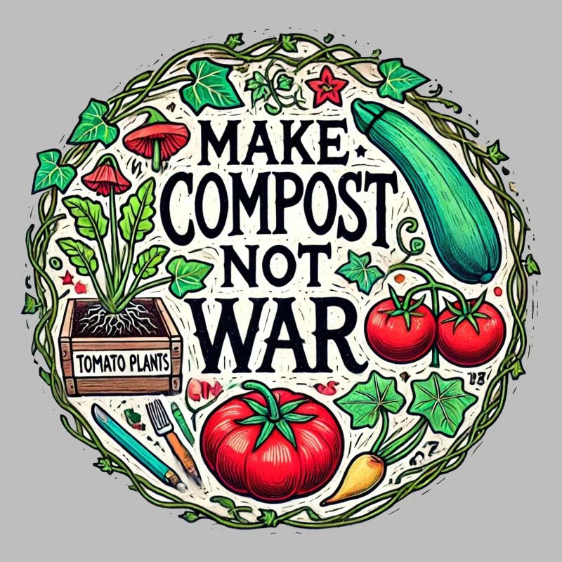 Make compost not war