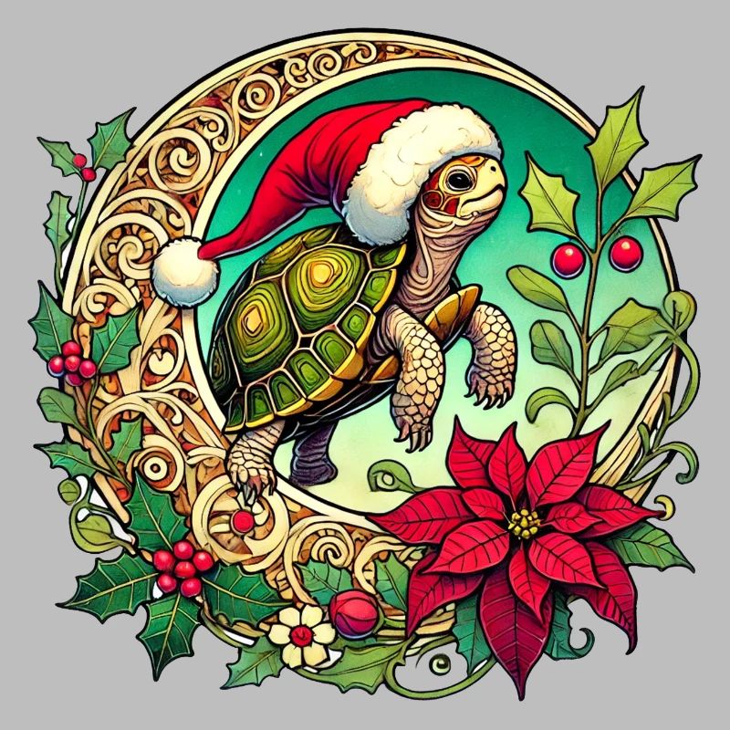 Tortue de Noël