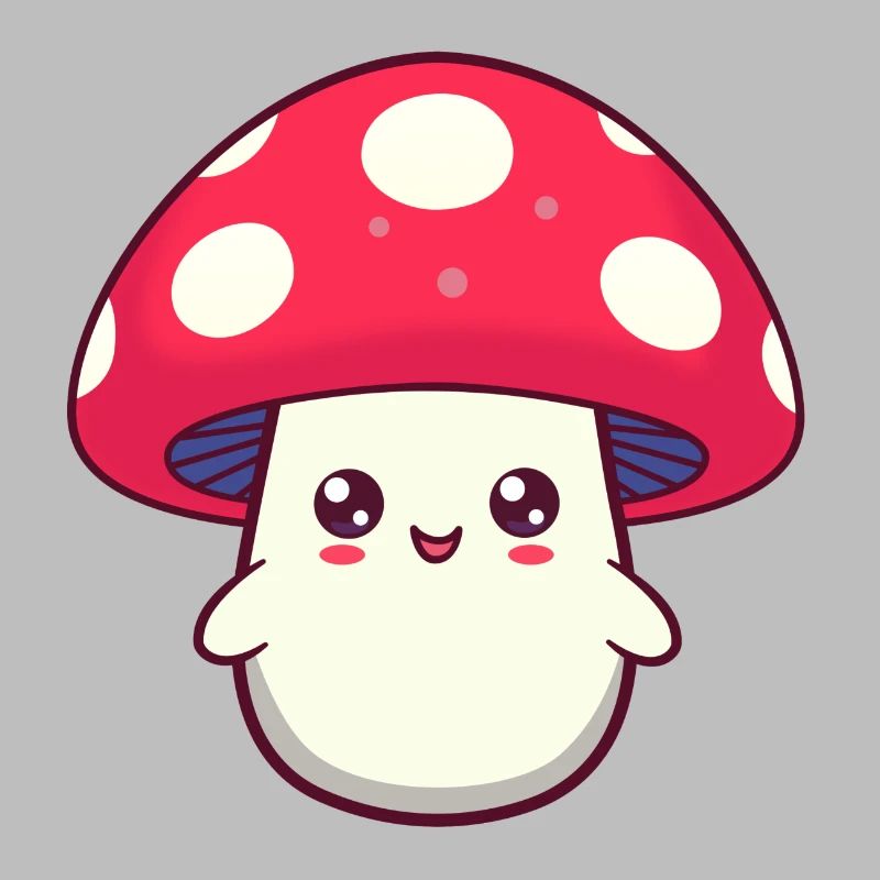 Toadstool Sweet Laugh Mushroom