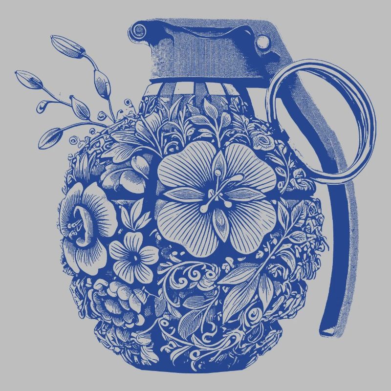 Grenats fleurs