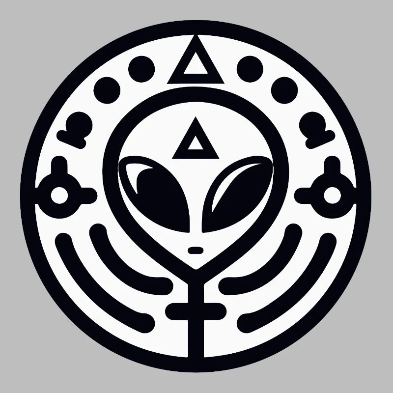 Geometric Alien logo
