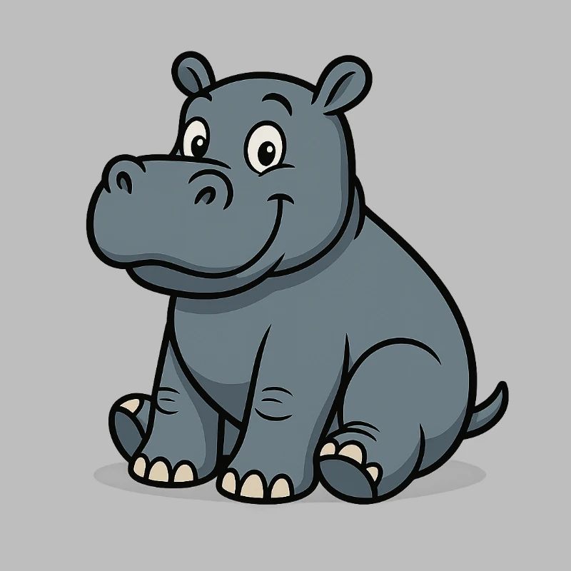 Süßes Nilpferd