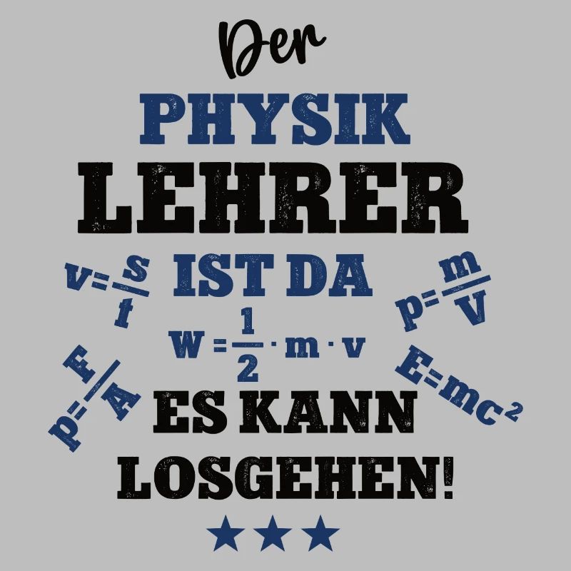 Der Physik Lehrer ist da Physiklehrer Beruf Schule