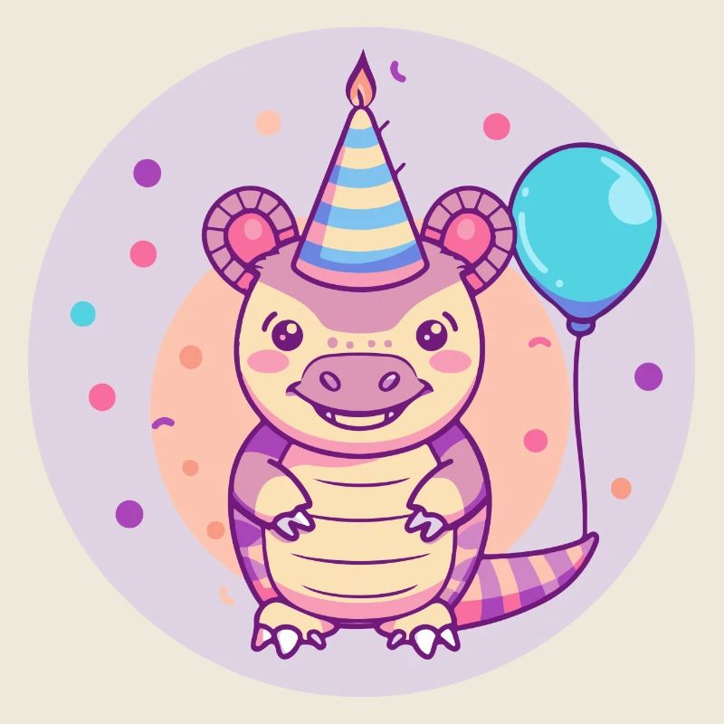 Armadillo Anniversaire Bébé