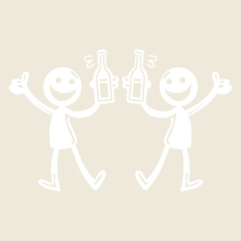 Drinking Team Illustration Beer