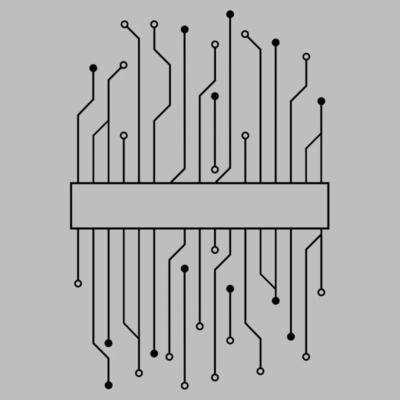 shield frame text circuit wire data microch