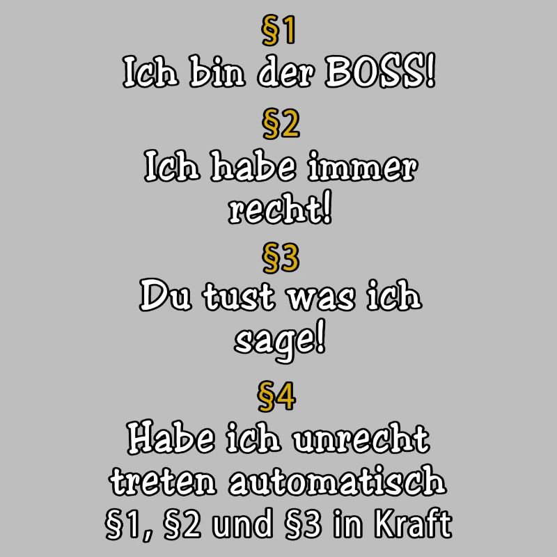 ICH BIN DER BOSS!