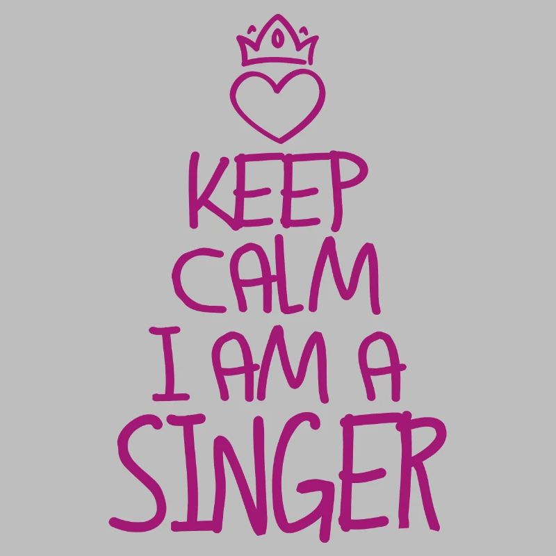 Keep Calm Singer Cool Singer Cadeau