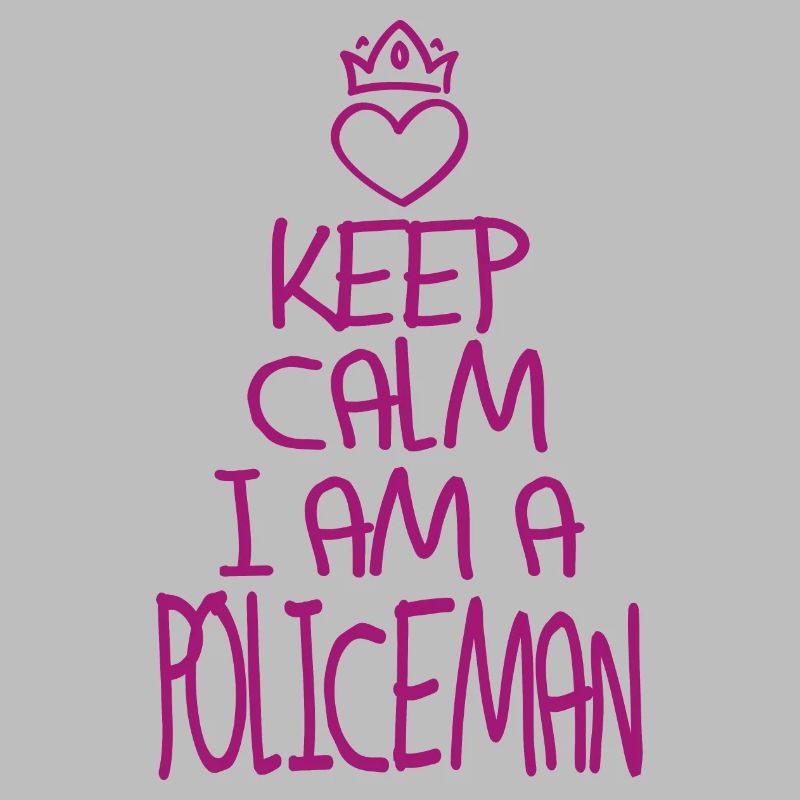 Keep Calm Policeman Cool Policeman Gift