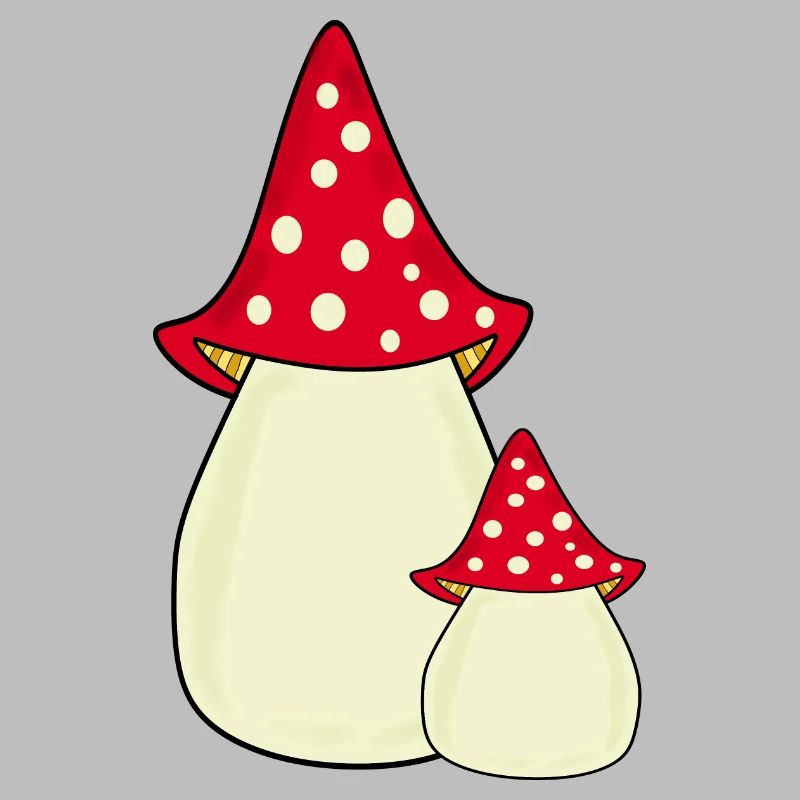 Toadstool, mushroom in the woods gift